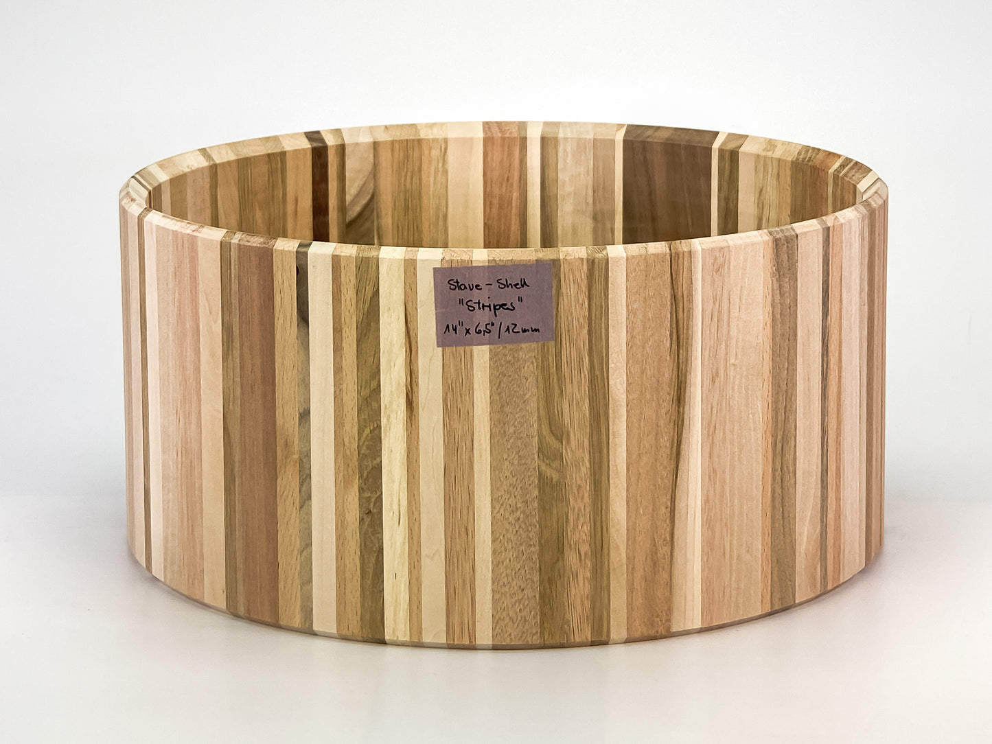 Stripes Stave-Snarekessel 14" x 6,5", "One of a Kind" 12 mm