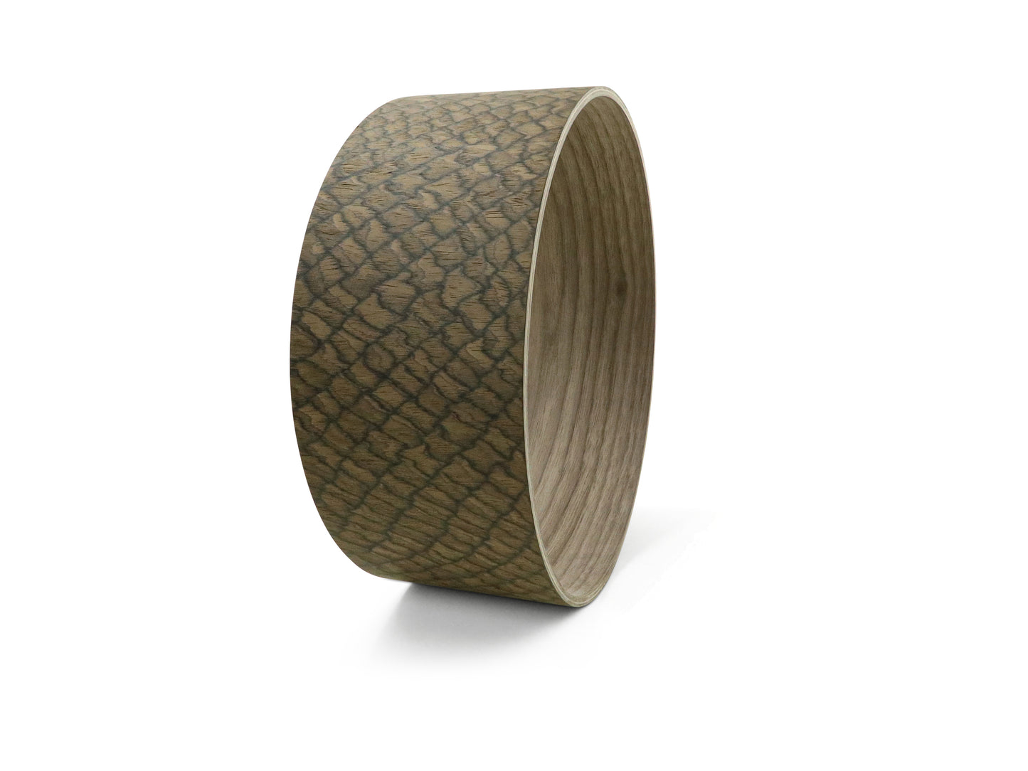 13" x 5" Walnuss/Snake-Skin Snareshell, 7-Ply