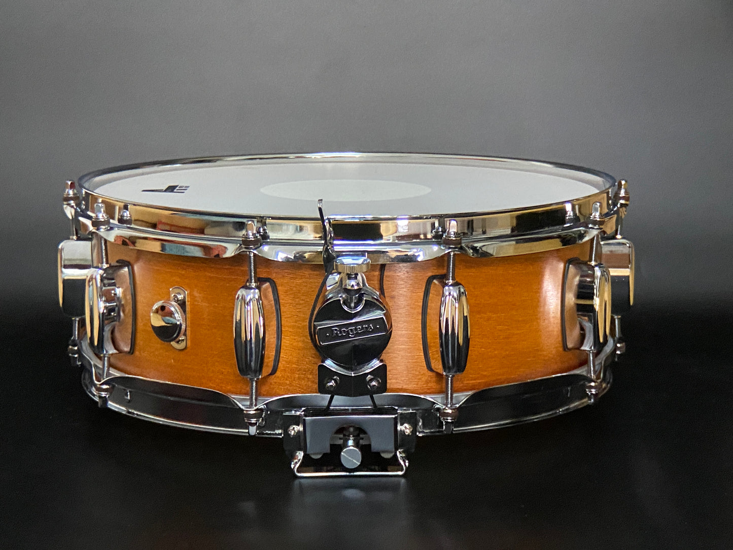 14" x 5" BearCustom Dynasonic Replica Snare, 5-Ply Buche, Vintage Sunburst