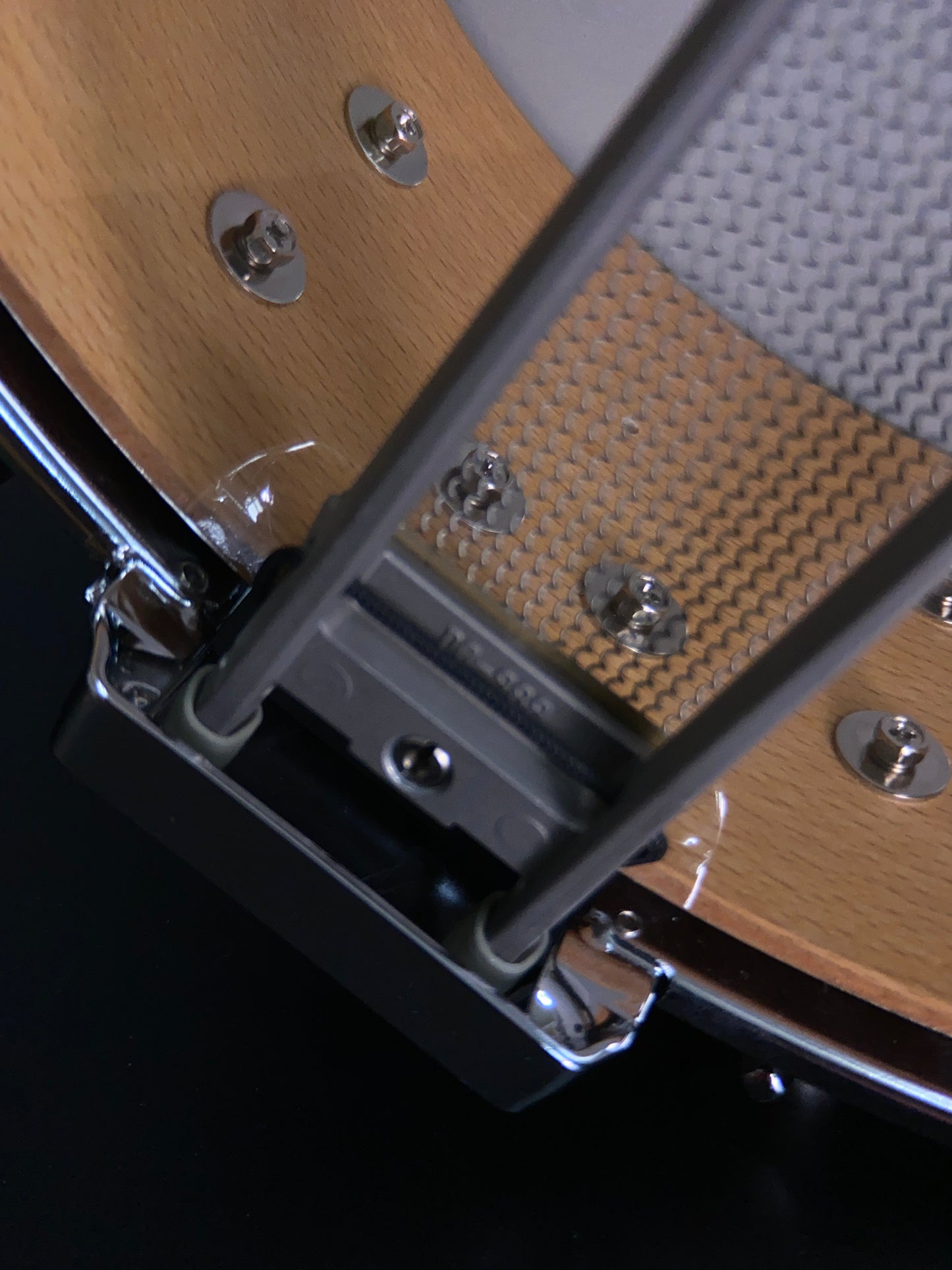 14" x 5" BearCustom Dynasonic Replica Snare, 5-Ply Buche, Vintage Sunburst