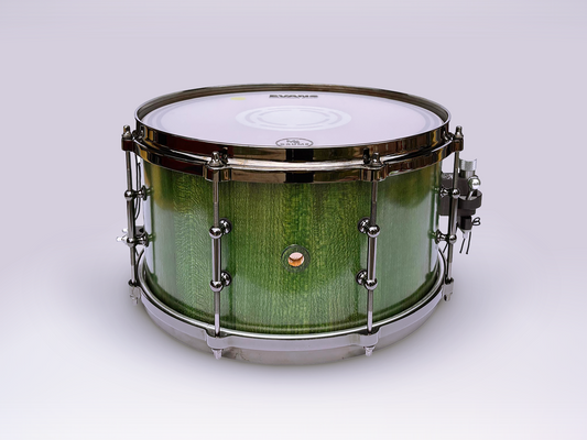 13" x 7" Erle MS Stave Snare – handgefertigt in Deutschland