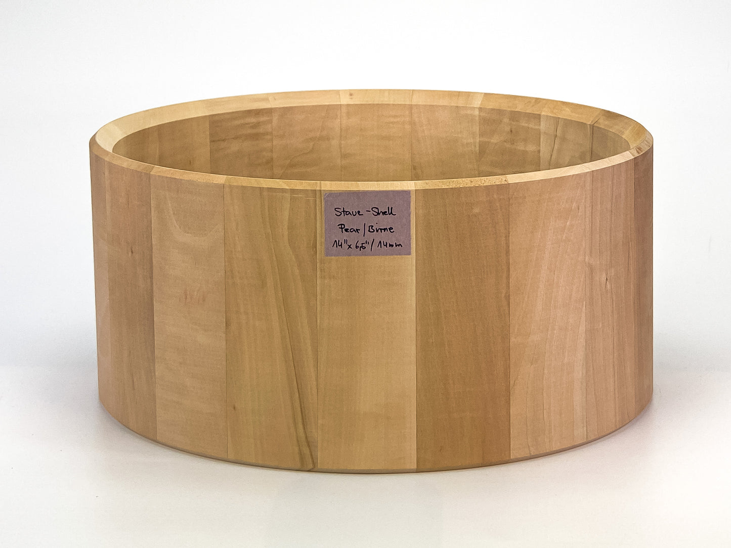 Birne/Pear Stave-Snarekessel 14" x 6,5", "One of a Kind" 14 mm