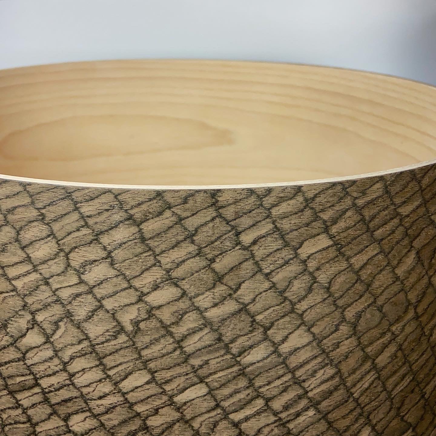 Kesselsatz/Shell-Pack, PREMIUM Dark-Snakeskin-Buche - 6-Ply 10", 12", 14", 18"