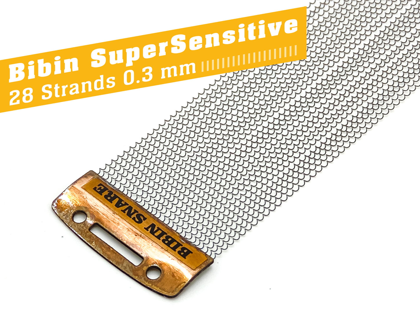 14" – 28 Strand 0.3 mm "SuperSensitive" Handmade BIBIN-Snare-Wire