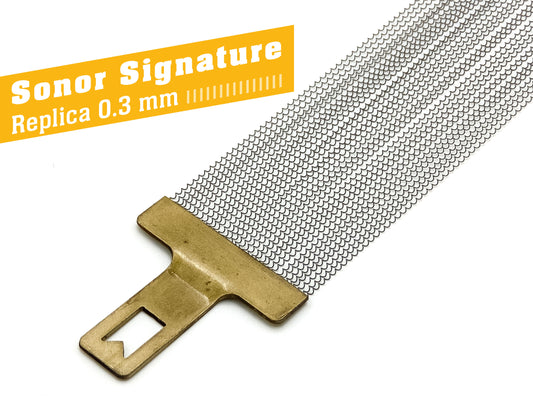 Zoran BIBIN Replica Snareteppich für SONOR Signature (Parallelabhebung) – 0,3 mm