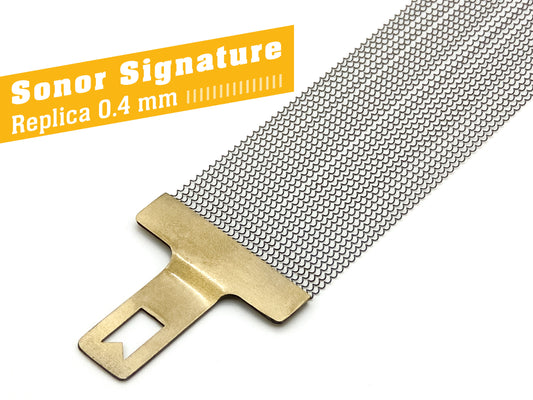 Zoran BIBIN Replica Snareteppich für SONOR Signature (Parallelabhebung) – 0,4 mm