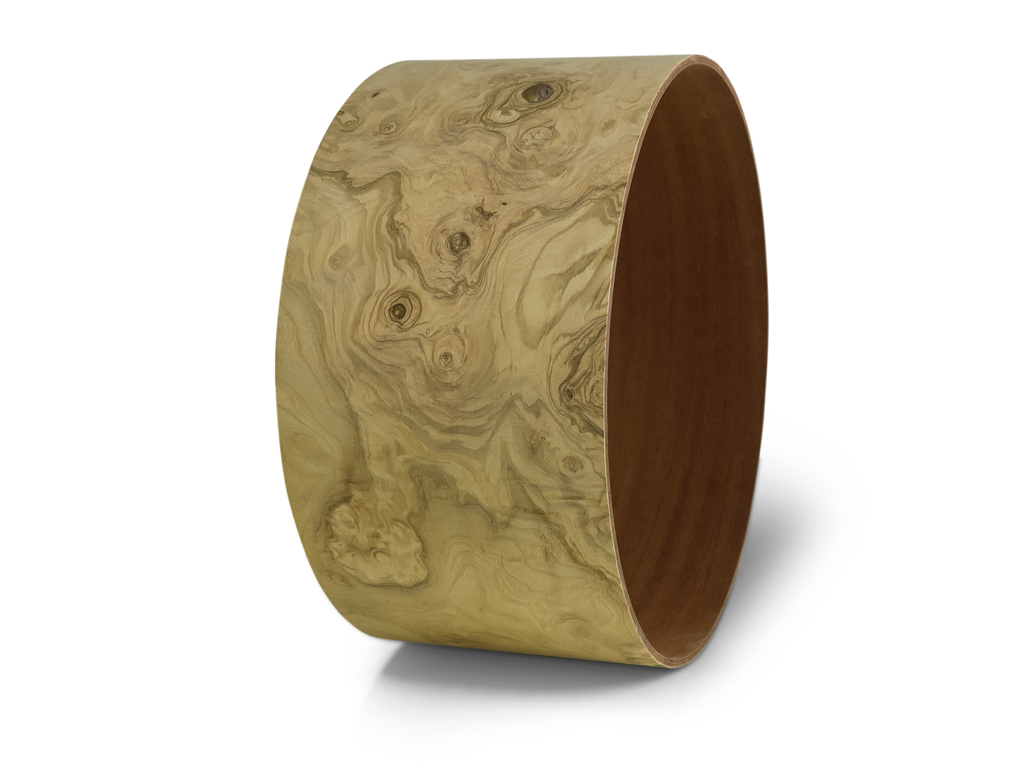 14" 6-Ply Ash-Burl Mahagoni/Mahogany, Snare-Kessel (PreOrder)